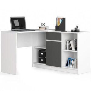 RAUMHIRSCH FURNITURE PÍSACÍ STÔL Biela, grafitová šedá 79/120/126 vyobraziť