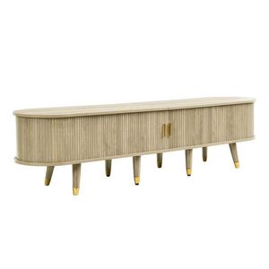 Urban Meuble TV-STOLIK Oval 175 cm in dub-Optik vyobraziť
