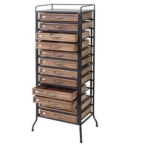 MCW LEKÁRSKA SKRÍŇ Hnedá, Čierna vyobraziť