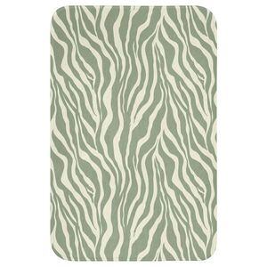 OnlyWow PREDLOŽKA PRED WC Zebra - motív - zelená 40x60 cm vyobraziť