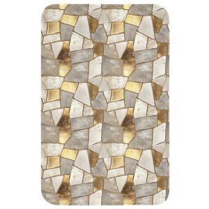 OnlyWow PREDLOŽKA PRED WC Mozaika - Mramor - Zlato 50x80 cm vyobraziť