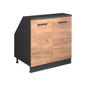 Vicco ŠIKMÁ SKRIŇA Rion Dub Goldkraft 80 x 81.6 cm s 2 dverami, korpus skrine hĺbka 60 cm vyobraziť