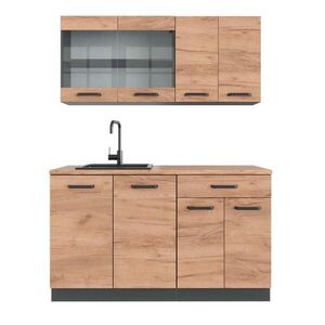 Vicco JEDNOLÔŽKOVÁ KUCHYŇA R-Line Dub Goldkraft 140 cm , AP Oak vyobraziť