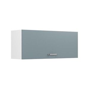 Vicco NÁSTENNÁ SKRINKA R-Line, Modrošedá/biely, 100 cm Plochý vyobraziť