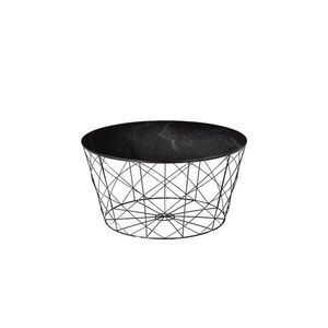 Livetastic KONFERENČNÝ STOLÍK, čierna, kov, sklo, 80/45 cm vyobraziť