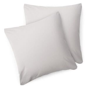 Blumtal OBLIEČKA na vankúš Agneta 80/80 cm, súprava 2 ks, 100% bavlna, Svetlosivá vyobraziť