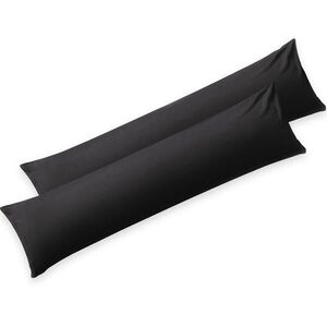 Blumtal OBLIEČKA na vankúš Agneta 40/145 cm, súprava 2 ks, 100% bavlna, antracitová vyobraziť