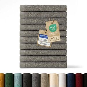 Blumtal RUČNÍK PRO HOSTY sada 10 ks, 10x ručník pro hosty 30/30 cm, sivá vyobraziť