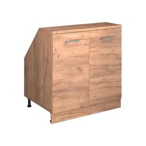 Vicco WARDROBE FOR SLOPING CEILING Rion Dub Goldkraft 80 x 81.6 cm s 2 dverami, korpus skrine hĺbka 60 cm vyobraziť