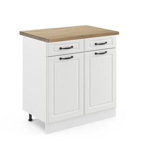 Vicco KUCHYNSKÁ SPODNÁ SKRINKA R-Line Biely vidiecky dom 80 cm , AP Oak vyobraziť