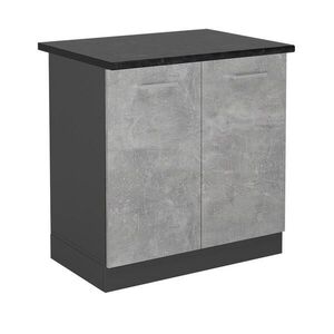 Vicco SPODNÁ SKRINKA POD DREZ R-Line betón 80 cm , AP Antracit vyobraziť
