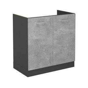 Vicco SPODNÁ SKRINKA POD DREZ R-Line betón 80 cm bez pracovnej dosky vyobraziť
