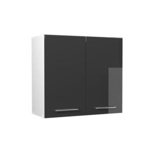 Vicco NÁSTENNÁ SKRINKA Fame-Line, Antracit vysoký lesk/biely, 80 cm vyobraziť