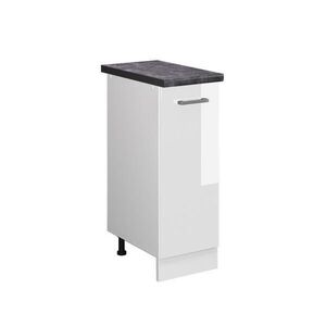 Vicco LEKÁRENSKÁ SKRINKA R-Line Biely vysoký lesk 30 cm , AP Antracit vyobraziť