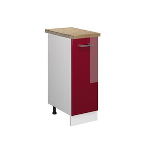 Vicco LEKÁRENSKÁ SKRINKA R-Line Červený vysoký lesk 30 cm , AP Oak vyobraziť