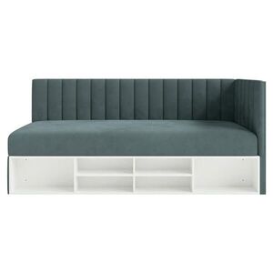 Selsey POSTEĽ PRE MLÁDEŽ Ventrio modrosivá zamatový poťah Easy-Clean 90x200 cm vyobraziť