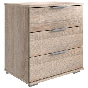 Carryhome NOČNÝ STOLÍK, farba duba, 52/58/38 cm vyobraziť