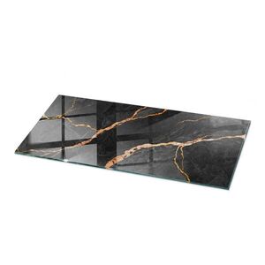 TULUP SKLENENÁ DOSKA 125x50 cm Mramorový vzor so žilami vyobraziť