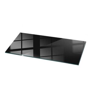 TULUP SKLENENÁ DOSKA 125x50 cm Hladká čierna farba vyobraziť