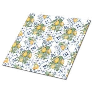 TULUP SAMOLEPIACE OBKLADY NA STENU 9 ks 30x30 cm Citróny vyobraziť