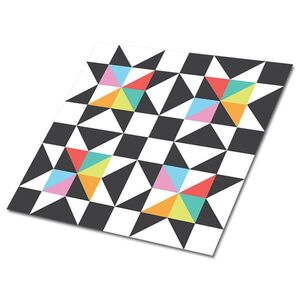 TULUP SAMOLEPIACE OBKLADY NA STENU 9 ks 30x30 cm Geometrický vzor vyobraziť