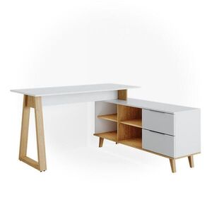 Vicco PÍSACÍ STÔL Nautica biely 138 x 60 cm s XXL zásuvkami vyobraziť