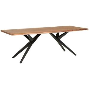 P & B JEDÁLENSKÝ STÔL, akácia, čierna, farba vlašského orecha, 220/100/76 cm vyobraziť