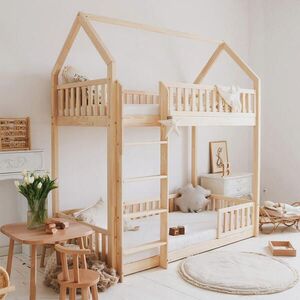 Petits-meubles DOMČEKOVÁ POSTEĽ 90/200 Daisy Prírodné drevo vyobraziť