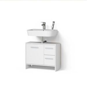 Livinity® SPODNÁ SKRINKA POD UMÝVADLO Amalfi biely 70.2 x 57 cm s 2 zásuvkami a 1 dvierkami vyobraziť