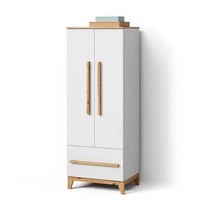 Livinity® DETSKÁ SKRIŇA Mailo Biely/remeselník 70 x 186.8 cm so 4 zásuvkami vyobraziť