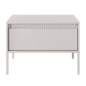 Selsey KONFERENČNÝ STOLÍK Falsetto v béžovej farbe so zásuvkou 68x68 cm vyobraziť