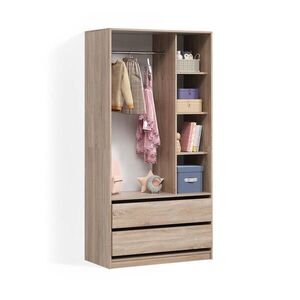 Livinity® DETSKÁ ŠATNÍKOVÁ SKRIŇA Trento Sonoma 100 x 200 cm s 2 zásuvkami vyobraziť