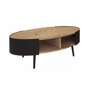 Vicco KONFERENČNÝ STOLÍK Lofta čierna 120 x 60 cm vyobraziť