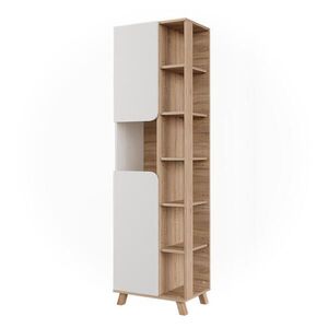 Vicco KÚPEĽŇOVÁ SKRINKA Karen Sonoma/White 50 x 175 cm s 2 dverami vyobraziť