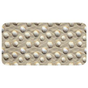 OnlyWow KÚPEĽŇOVÁ PREDLOŽKA Mušle - piesok - námorné 120x60 cm vyobraziť