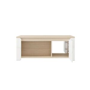 Carryhome KONFERENČNÝ STOLÍK, biela, dub bianco, kompozitné drevo, 120/49, 5/56, 5 cm vyobraziť