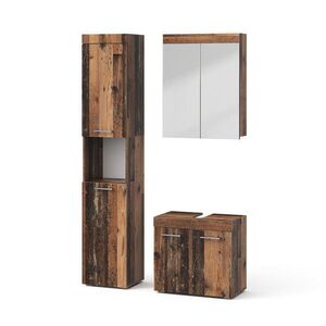 Vicco SADA KÚPEĽŇOVÉHO NÁBYTKU Luna, Oldstyle, 3-dielna vyobraziť