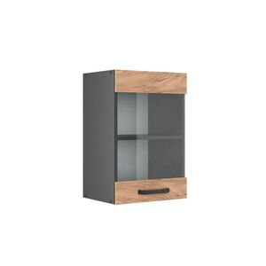 Vicco KUCHYNSKÁ SKLENENÁ SKRINKA R-Line Dub Goldkraft 40 cm vyobraziť