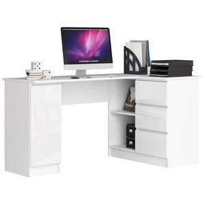 RAUMHIRSCH FURNITURE PÍSACÍ STÔL Biela, lesklá biela 77/155/85 vyobraziť