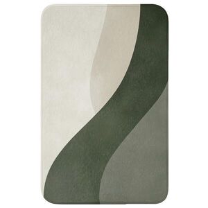 OnlyWow PREDLOŽKA PRED WC Japonsko - zelená - abstraktná - moderná 50x80 cm vyobraziť