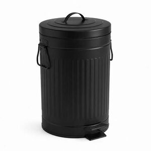 Relaxdays KÔŠ Čierny 12 l pedálový softclose vyobraziť