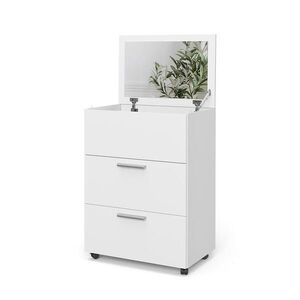 Vicco TOALETNÝ STOLÍK Hanna, biely, 65.8 cm so zrkadlom vyobraziť