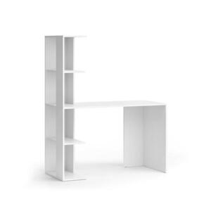 Vicco PÍSACÍ STÔL Tower biely 122.2 x 55.2 cm so 4 priehradkami vyobraziť