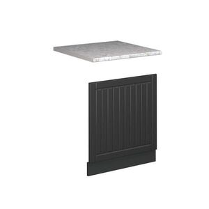 Vicco PREDNÝ PANEL Fame-Line Tmavo-sivá 60 cm , AP Marble vyobraziť