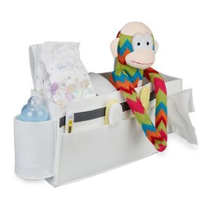 Relaxdays ORGANIZÉR Biely filc 8 priehradiek 23x43x11 cm vyobraziť