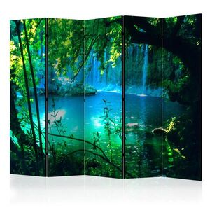Muralo PARAVÁN Akustický 5-dielny 225x172 cm Vodopády Príroda 3D vyobraziť