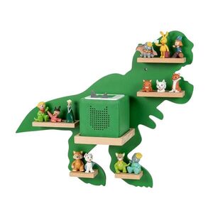 Relaxdays POLICA v dekore dreva dino s magnetickými pásikmi vyobraziť
