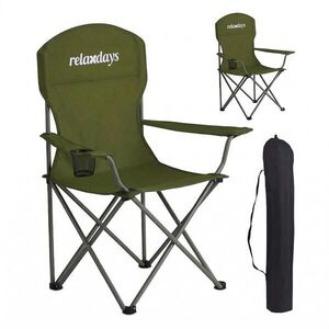 Relaxdays KRESLO Zelené 2-dielna súprava skladacie vyobraziť