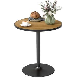 OKWISH JEDÁLENSKÝ stôl 70/70/76 cm dubový dekor z dreva okrúhly pre 2 až 4 osoby vyobraziť