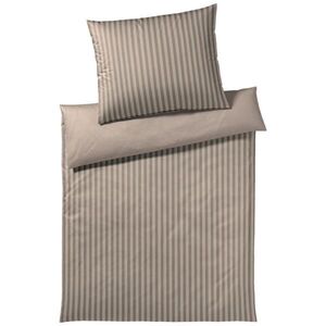 Elegante OBOJSTRANNÁ POSTEĽNÁ BIELIZEŇ, flanel, hnedá, 140/200 cm vyobraziť